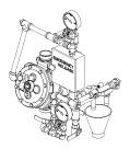 Viking 1-1/2" & 2" (DN40 & DN50) Model J Flow Control Valve Vertical Stainless Steel Trim