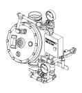 Viking Model J Straight Through Flow Control Valve Vertical Conventional Trim Chart, 4" (100 mm)