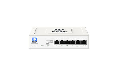 WK-PS206 4 Port Megabit + 2 Port Megabit Uplink POE Switch