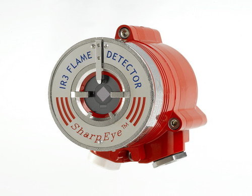 Esser 782431 Three-Channel IR3 Ex Approved Flame Detector, 65 m Range