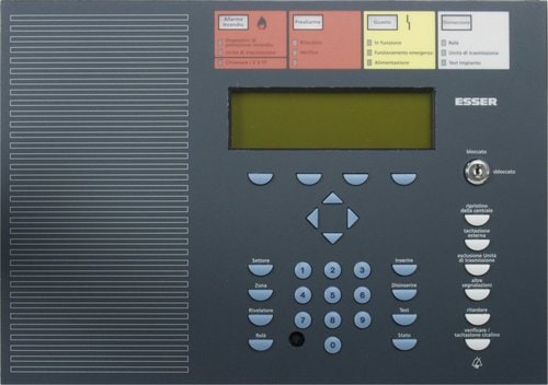 Esser 786003 IQ8Control Italian Command Module Front Panel