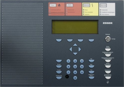 Esser 786005 IQ8Control Polish Command Module Front Panel