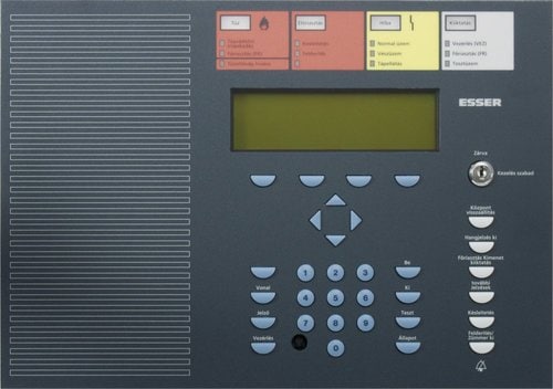 Esser 786011 IQ8Control Hungarian Command Module Front Panel