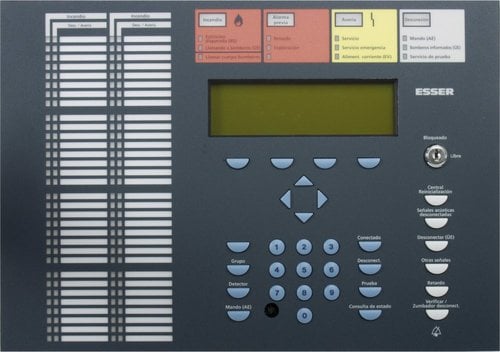 Esser 786106 IQ8Control SZI 64 Indicator Operator Front Panel Spanish