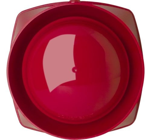 Esser 807205R IQ8Alarm Plus Addressable Loop-Powered Fire Sounder, Red