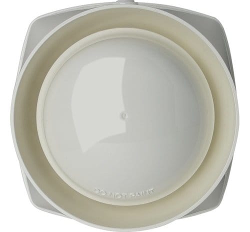 Esser 807205W IQ8Alarm Plus Addressable Fire Siren, White Body