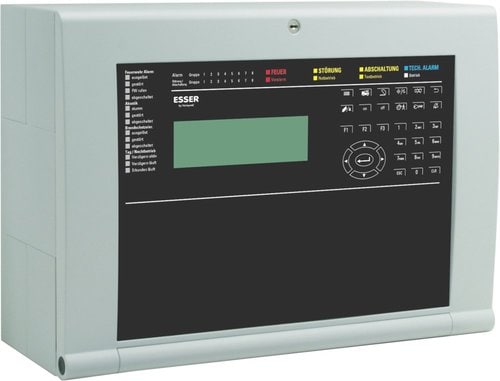 Esser 809051.01 Compact 1 Çevrimli Yangın Alarm Santrali, Almanca Ön Panel