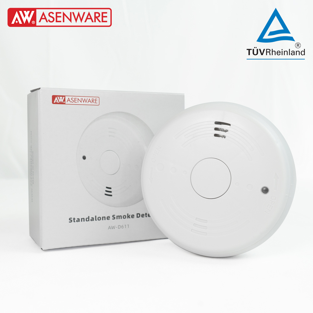 Asenware AW-D611 1 Yıl Pil Ömürlü Bağımsız Duman Dedektörü