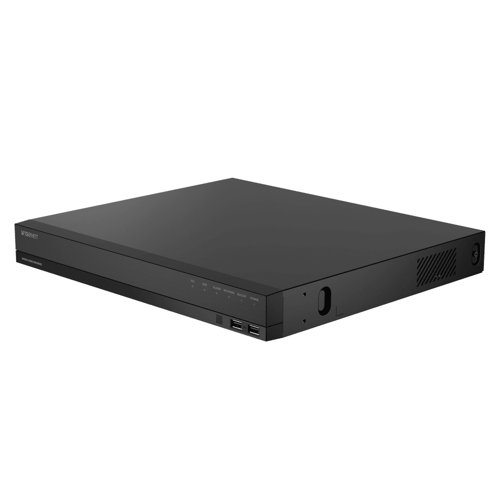 Hanwha 16-Channel AHD, TVI, CVI, CVBS, IP Recorder