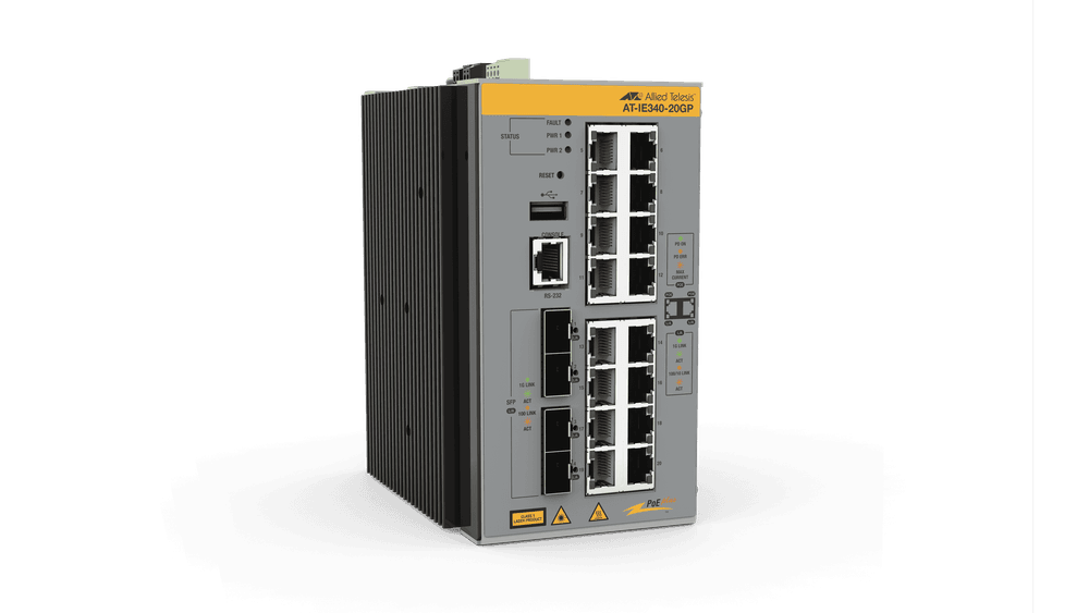 Hanwha 16 x Gigabit Ethernet PoE+ 240W Network…