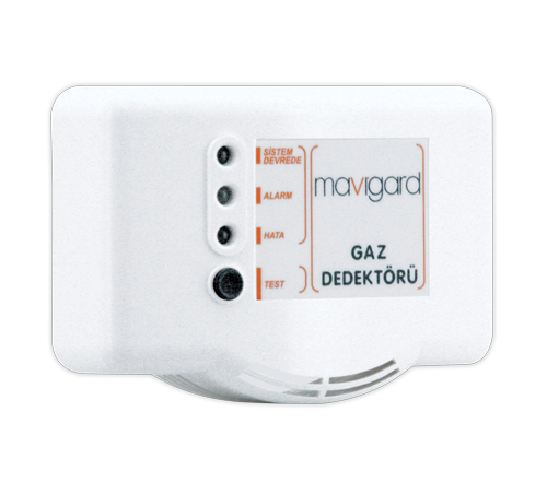 Mavili AGD-220L.VIP Akıllı Adresli LPG Gaz Dedektörü, 220V AC