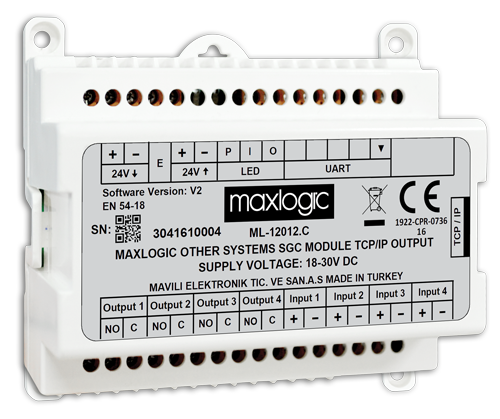 Mavili ML-12011.KB SGC Module Between Intelligent Addressable System and Supervisor, RS485 Output