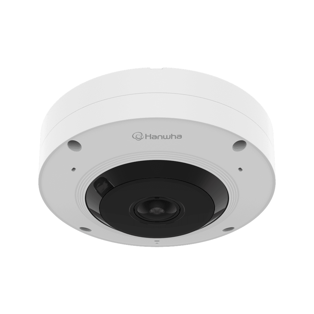 Hanwha 12MP AI IR Fisheye Camera