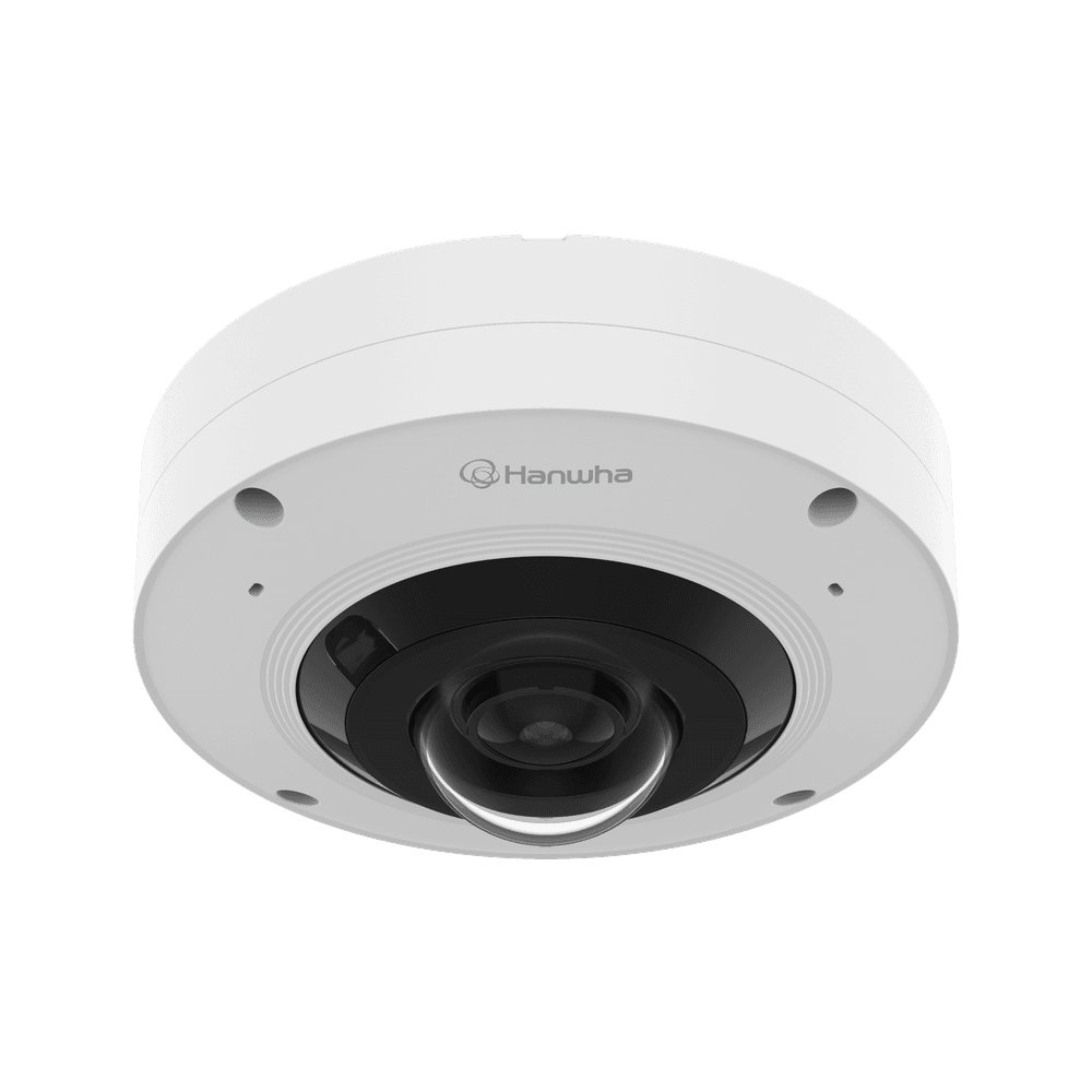 Hanwha 12MP AI IR Fisheye Camera