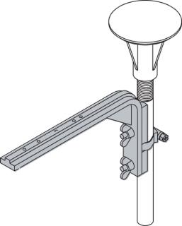 Bosch FMX-DET-MB Raised Floor Under-Floor Detector Mounting Bracket, Black