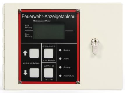Bosch FMF-FAT Fire Service Display Panel DIN 14662 Compliant Steel Housing