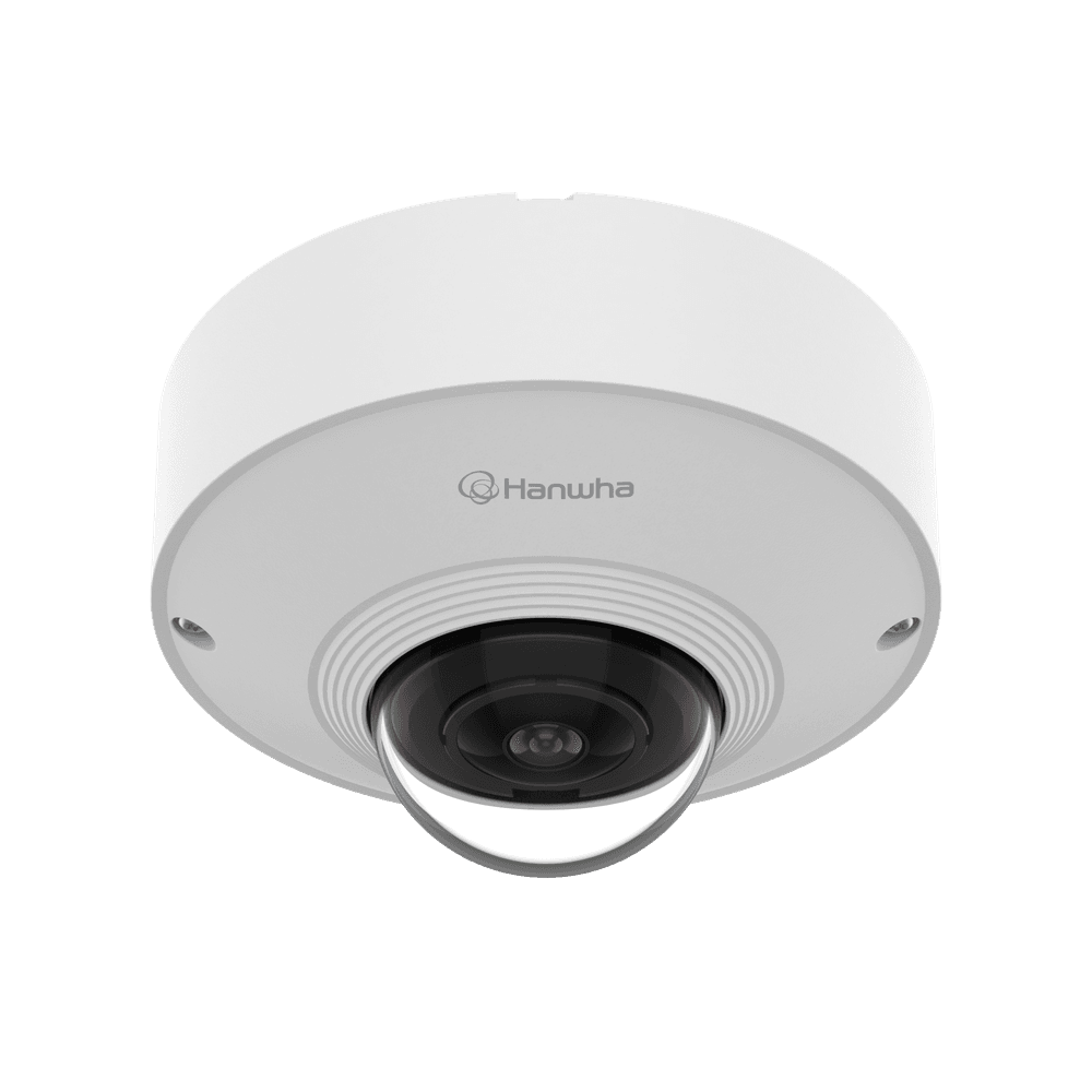 Hanwha 12MP Outdoor AI Fisheye Camera