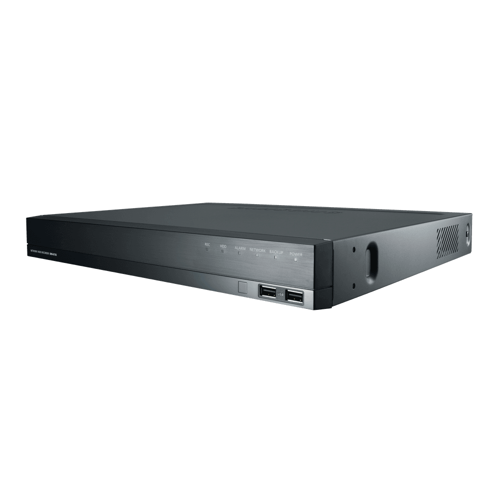 Hanwha 8CH NVR with PoE+ Switch