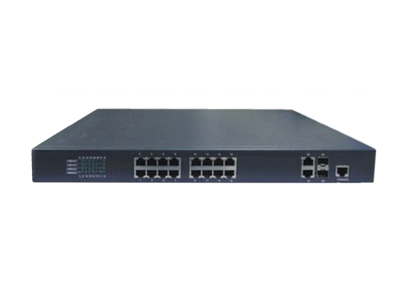 Hanwha 16 Port PoE Switch