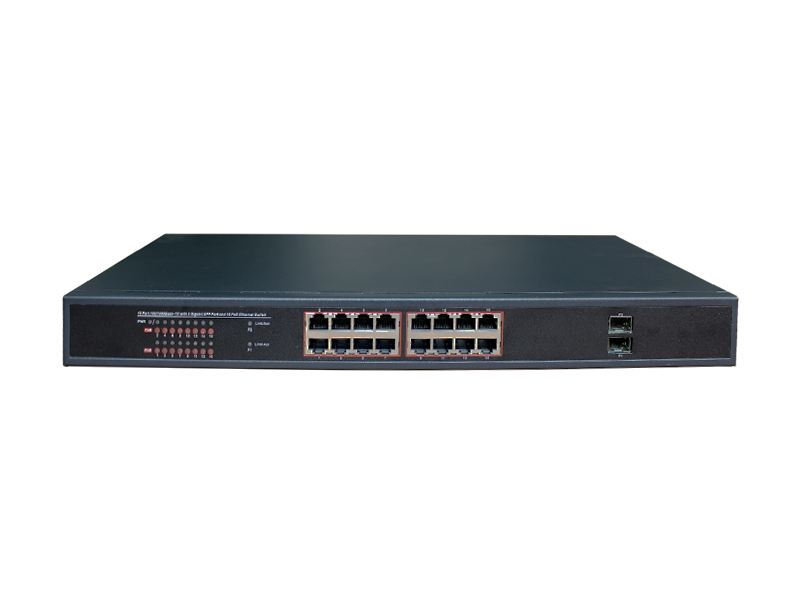 Hanwha 16 Port PoE+ Switch