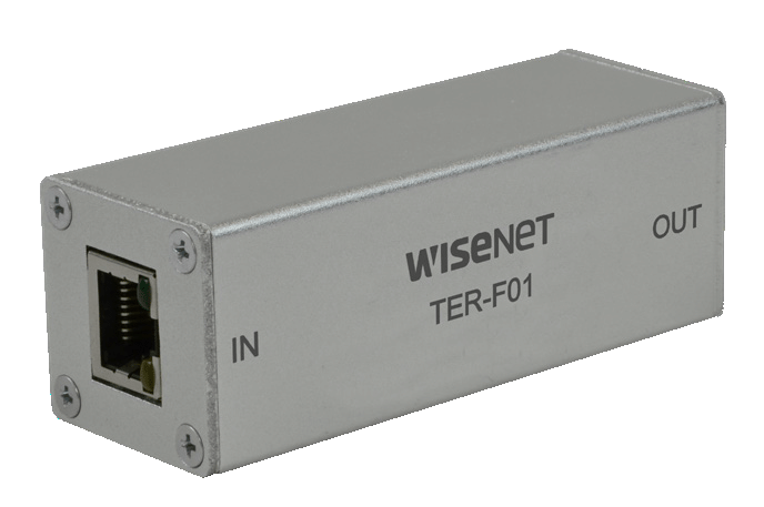 Hanwha 100 Meter PoE Ethernet Repeater