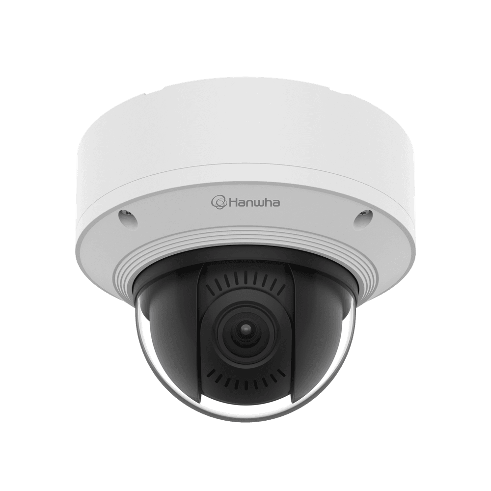 Hanwha 5MP Vandal-Resistant Indoor Network Dome PTRZ…