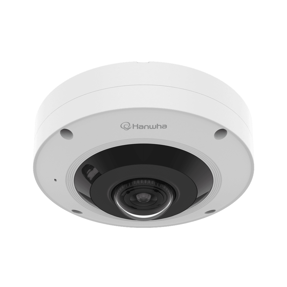 Hanwha 12MP AI IR Fisheye Camera