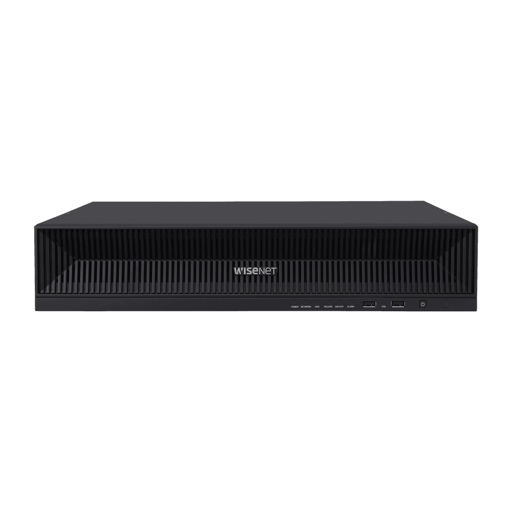 Hanwha 16CH 4K 140Mbps H.265 PoE+ NVR