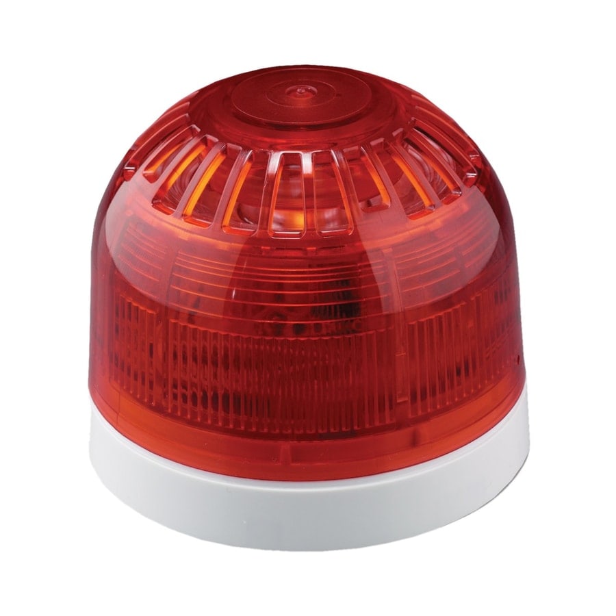 Aritech AS2366W Adresli Çok Tonlu Siren-Flaşör (Sığ Taban, Beyaz)