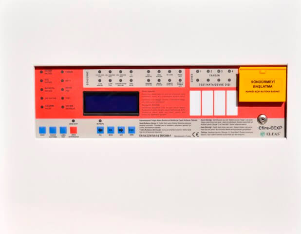 Efire-EEXP-1/2 Yangın Algılama ve Otomatik Söndürme Paneli