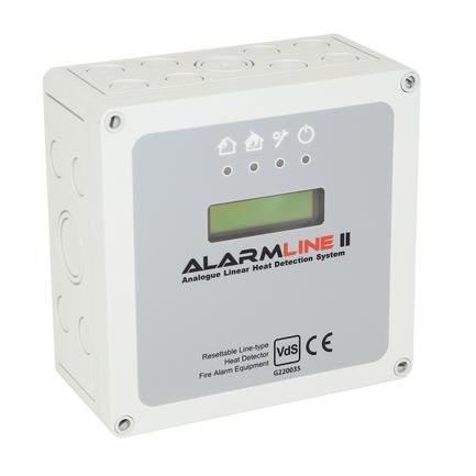 Detectomat Alarmline II Analog Lineer Isı Algılama Değerlendirme Ünitesi