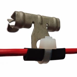 Detnov SGNL-E-CLIP Type E Galvanized Steel Cable Clip (100 Units)