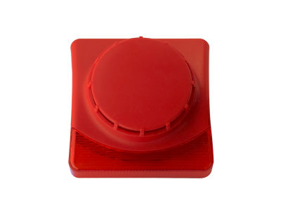 Code SR-280R - Flashing Conventional Internal Fire Siren (Red)