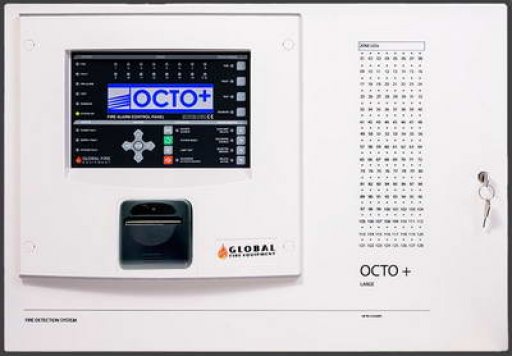 Global Fire OCTO PLUS LARGE Adresli Yangın Alarm Kontrol Paneli