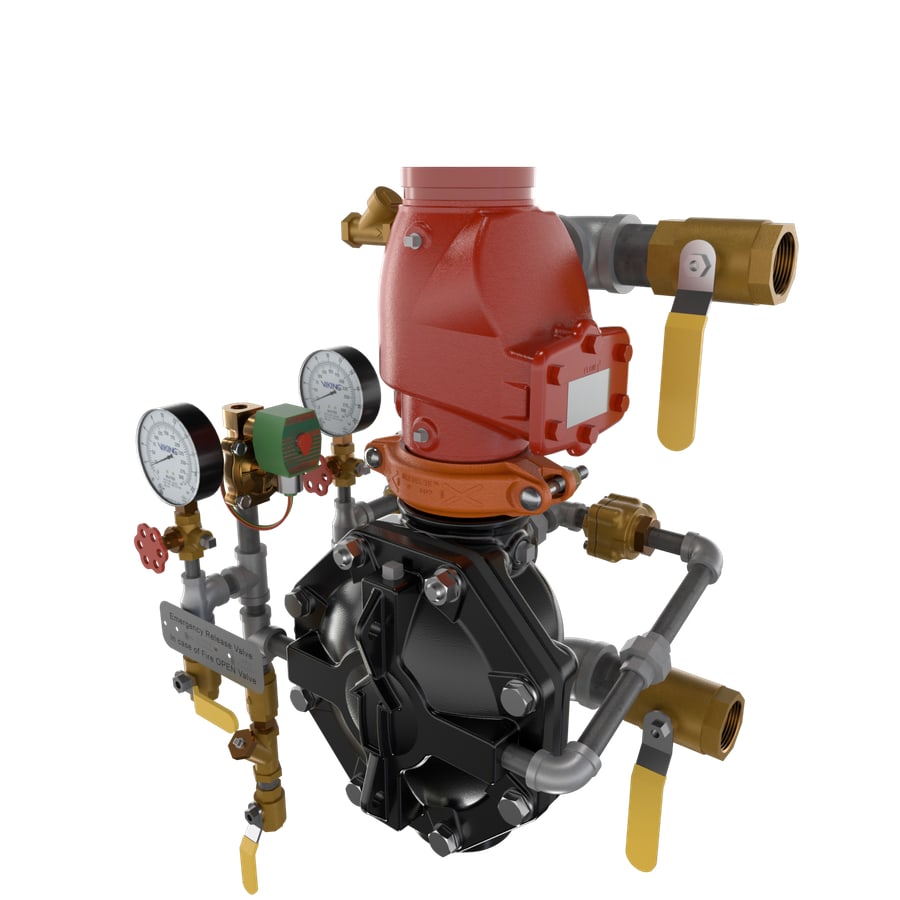 Viking Model VXD Single-Interlocked Preaction System with Electric Release