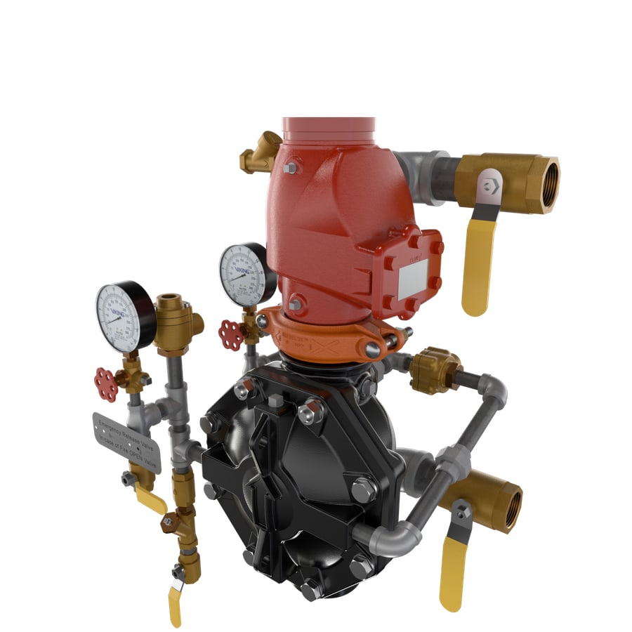 Viking Model VXD Single-Interlocked Preaction System with Pneumatic Release