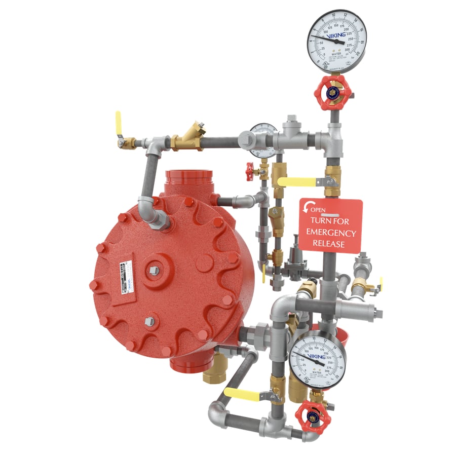 Viking Pilot Regulating Vertical Trim (2024) for 4" (DN100) Model J Flow Control Valve