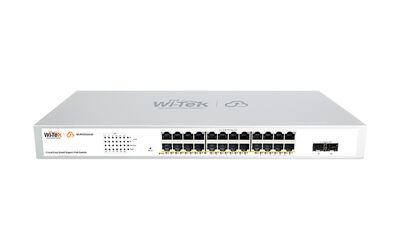 Wi-Tek WI-PCES326GF V2 24*10/100/1000Mbps RJ45 Ports, 2*1000Mbps SFP Slots