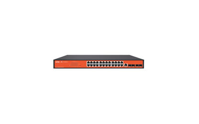 WI-PCMS528F-L3 24 Gigabit Ethernet RJ-45 PoE+ ports and 4 10G SFP+Slots