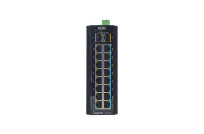 Wi-Tek WI-SP3018F 16GE+2SFP Fiber Uplink Industrial PoE Switch