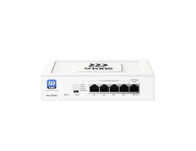 WK-PS305 4 Port Gigabit + 1 Port Gigabit Uplink POE Switch