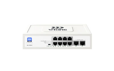 WK-PS310 8 x 10/100/1000Mbps, 2 x 10/100/1000Mbps Uplink Poe Switch